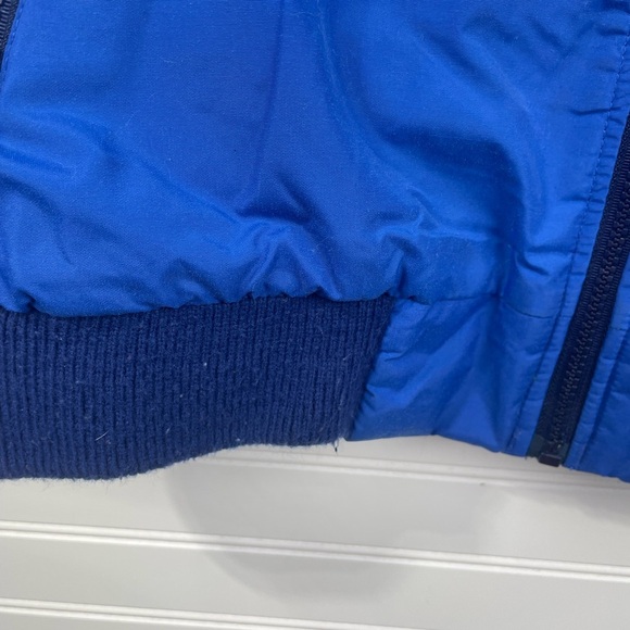 OshKosh Blue Lined Vintage Sleeveless Windbreaker Vest Mens Large GUC - Picture 7 of 10